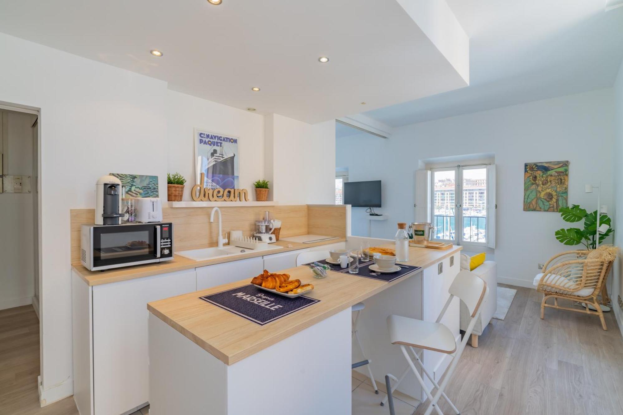 Apartamento Le Nautica - Premiere Ligne Sur Le Vieux Port Marsella